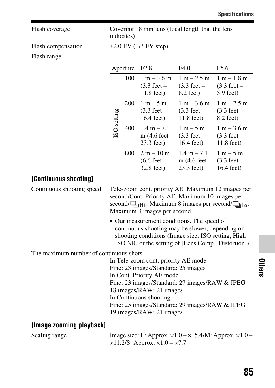 Sony SLT-A57M User Manual | Page 85 / 96