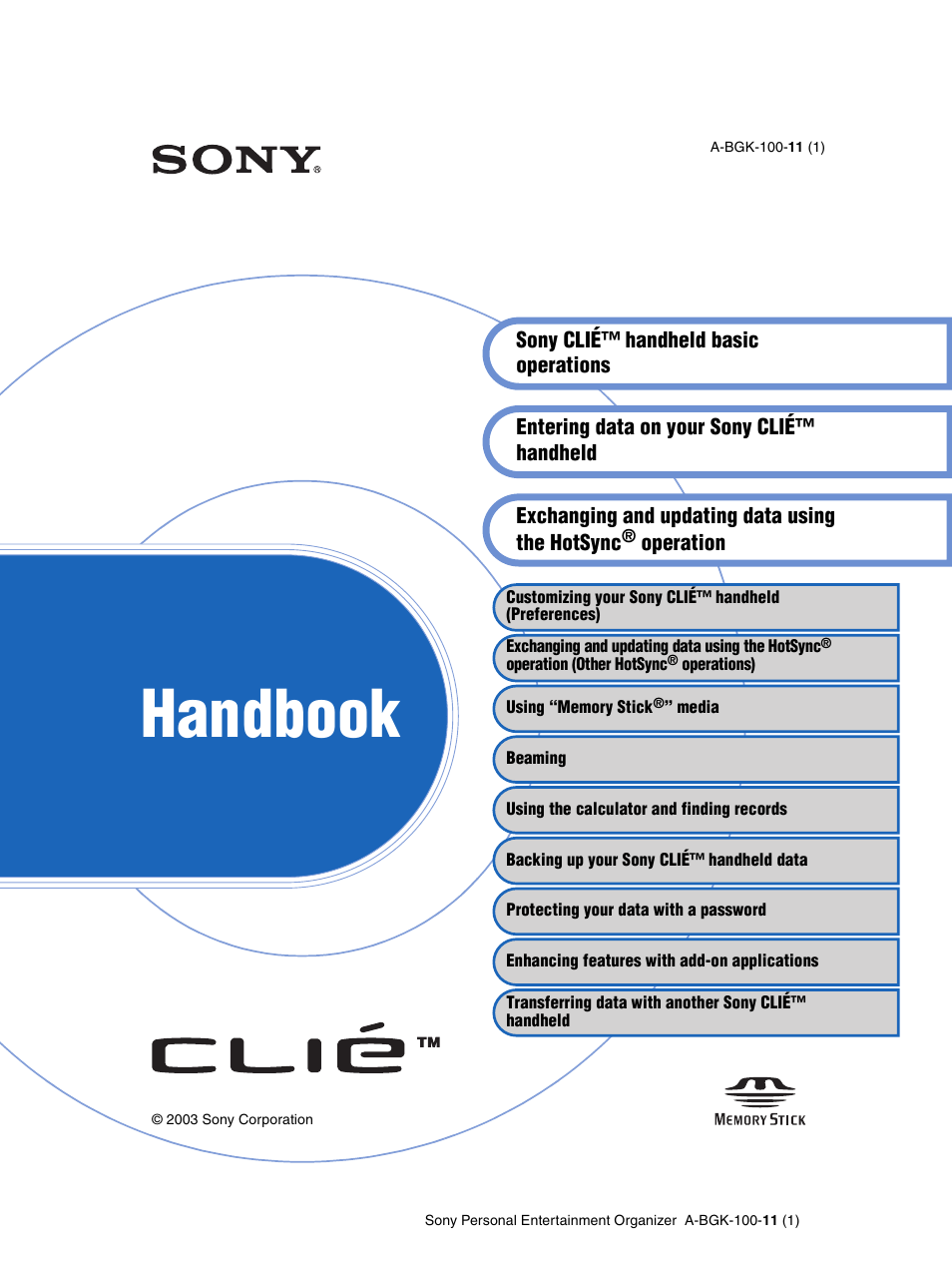 Sony PEG-SJ22 User Manual | 169 pages