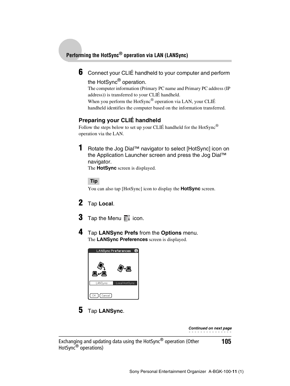 Sony PEG-SJ22 User Manual | Page 105 / 169