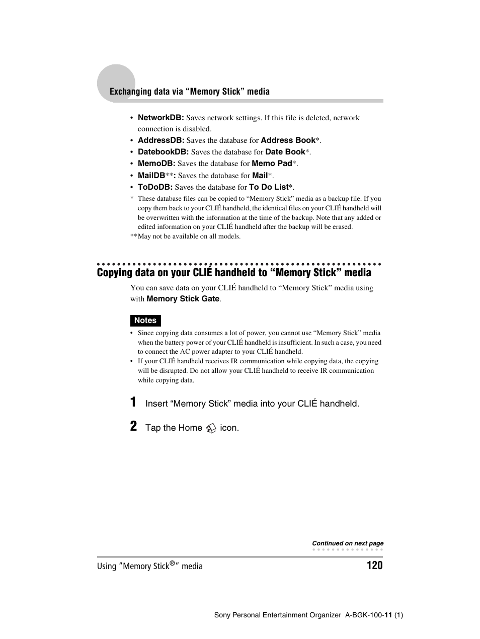 Sony PEG-SJ22 User Manual | Page 120 / 169