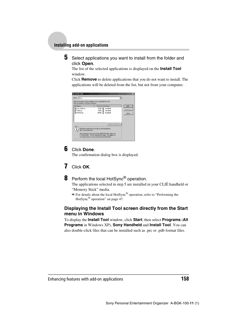 Sony PEG-SJ22 User Manual | Page 158 / 169