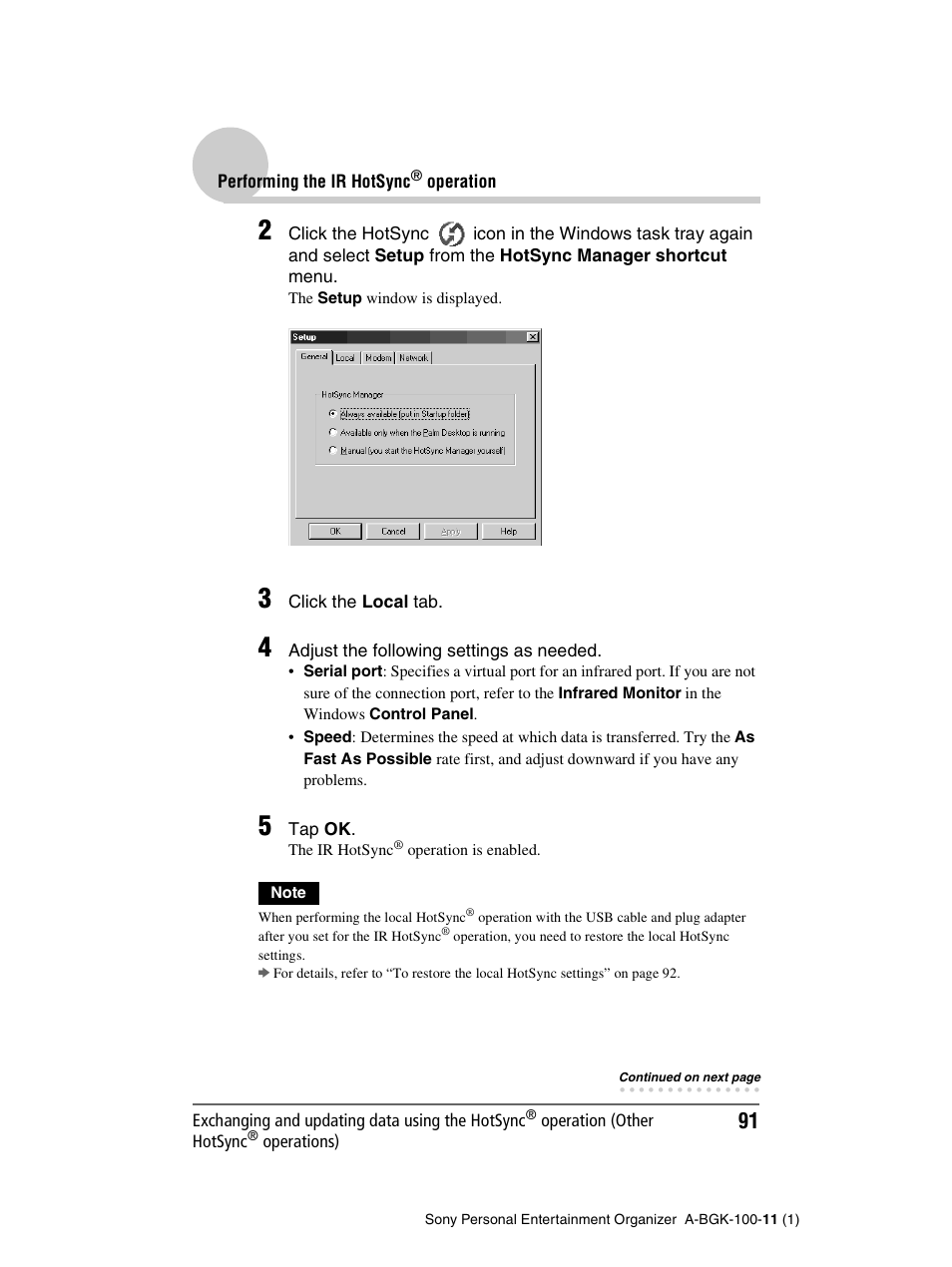 Sony PEG-SJ22 User Manual | Page 91 / 169