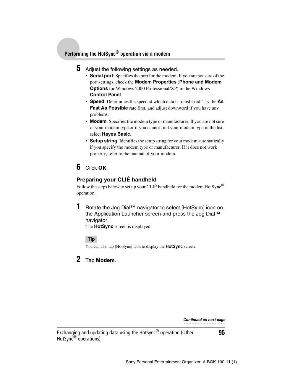 Sony PEG-SJ22 User Manual | Page 95 / 169