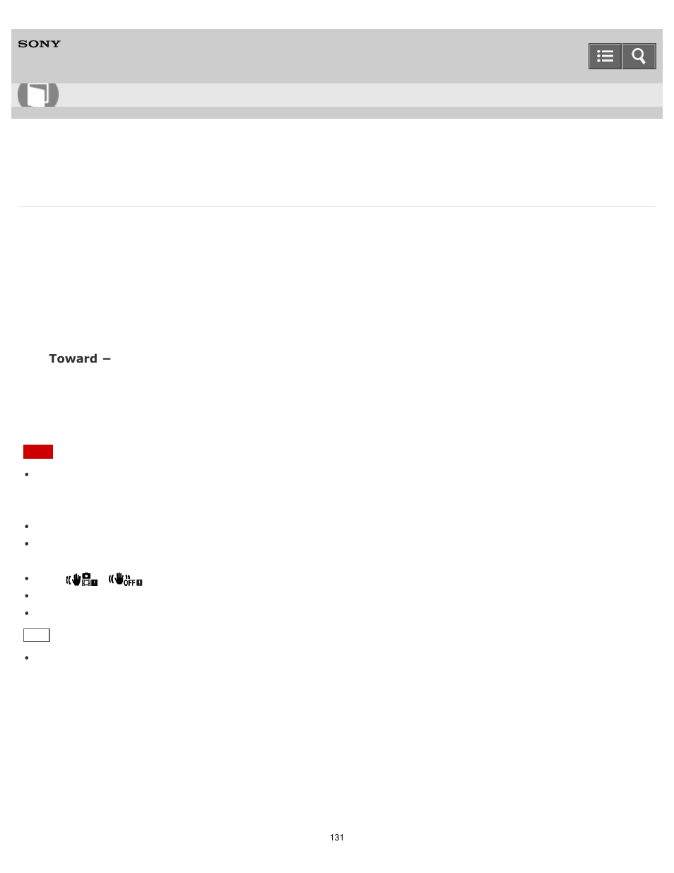 Manual exposure, Help guide | Sony DSC-RX10 User Manual | Page 140 / 422