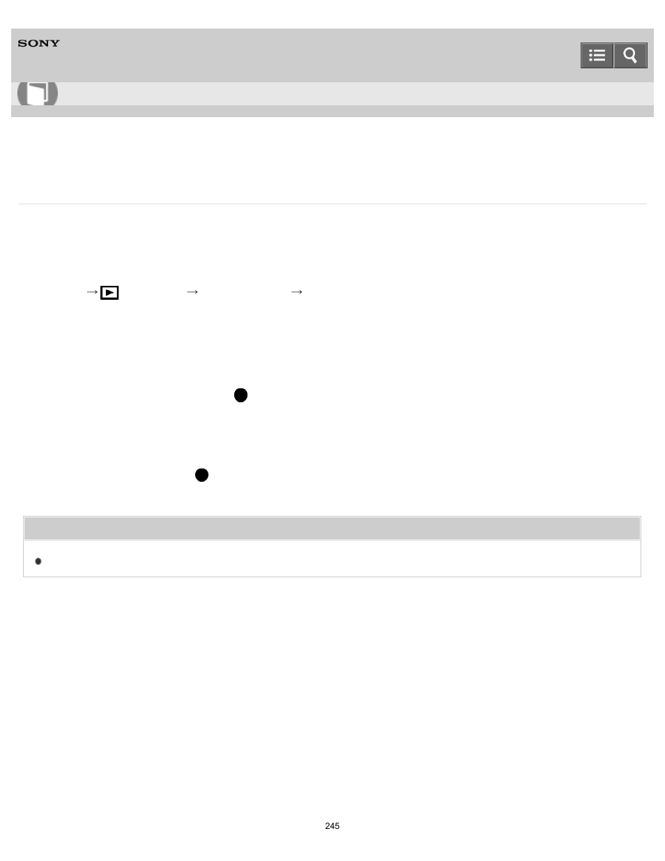 Image index, Help guide | Sony DSC-RX10 User Manual | Page 254 / 422