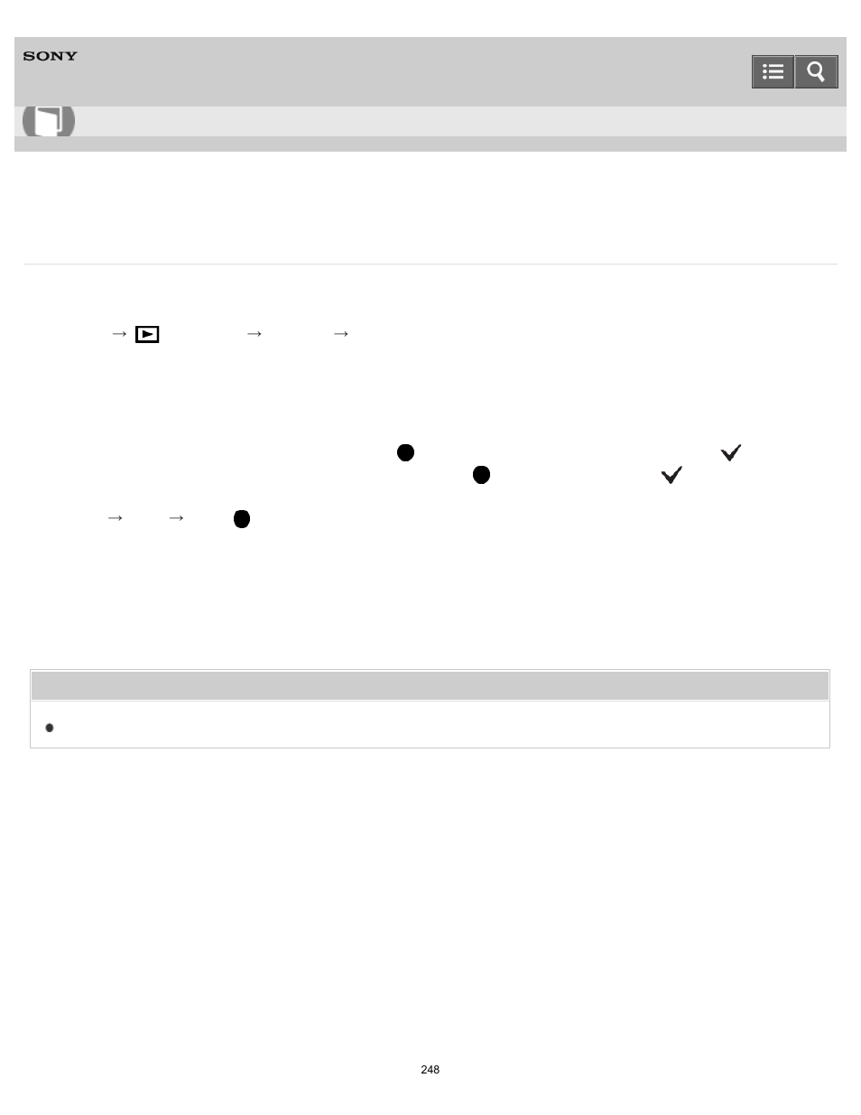 Deleting multiple selected images, You can delete multiple selected images, Help guide | Sony DSC-RX10 User Manual | Page 257 / 422