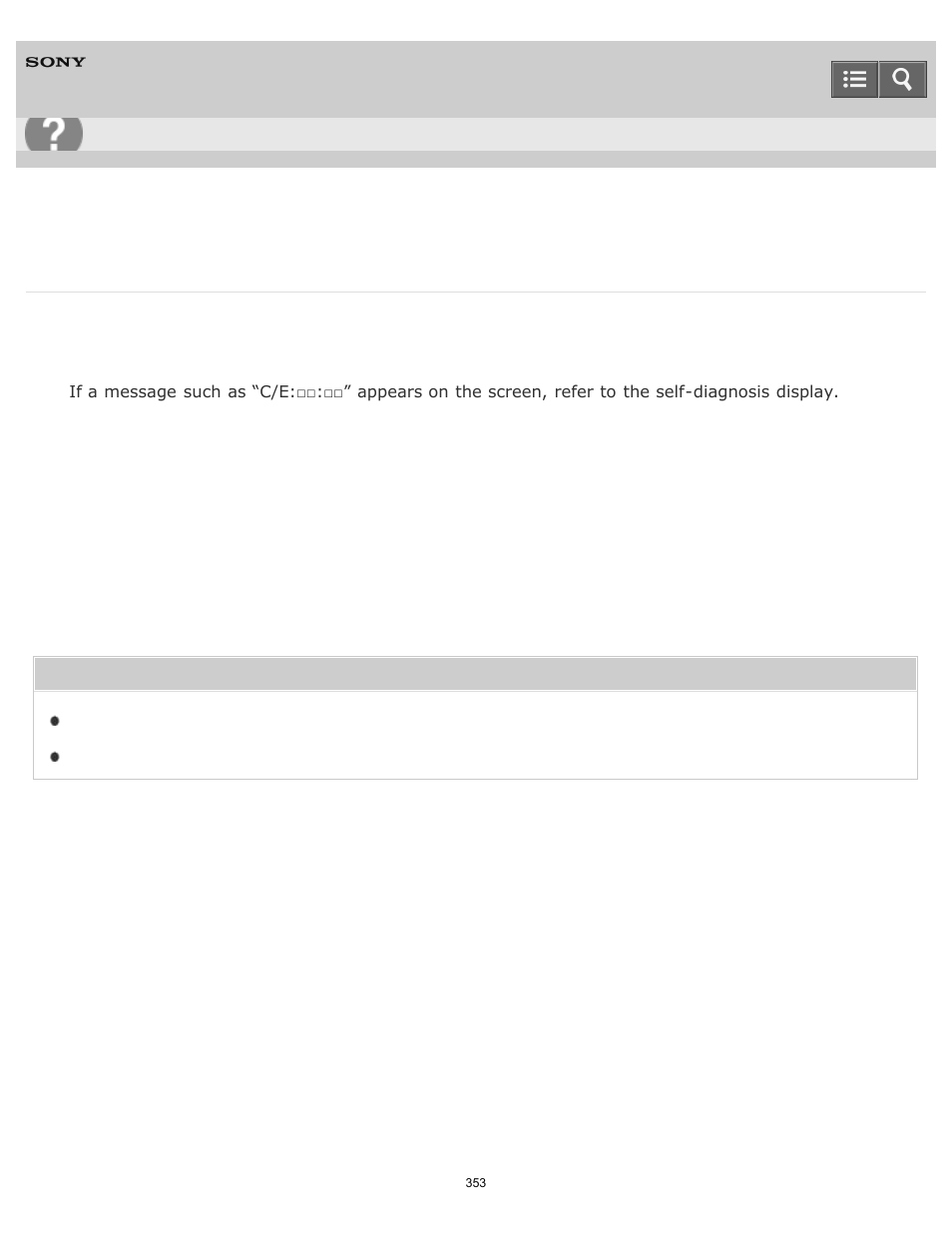 Troubleshooting, Help guide | Sony DSC-RX10 User Manual | Page 362 / 422