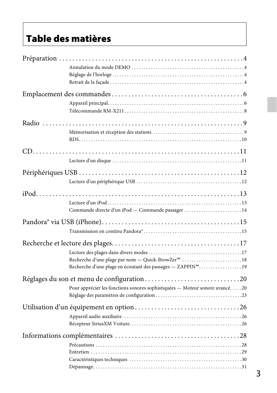 Sony CDX-GT570UP User Manual | Page 33 / 100