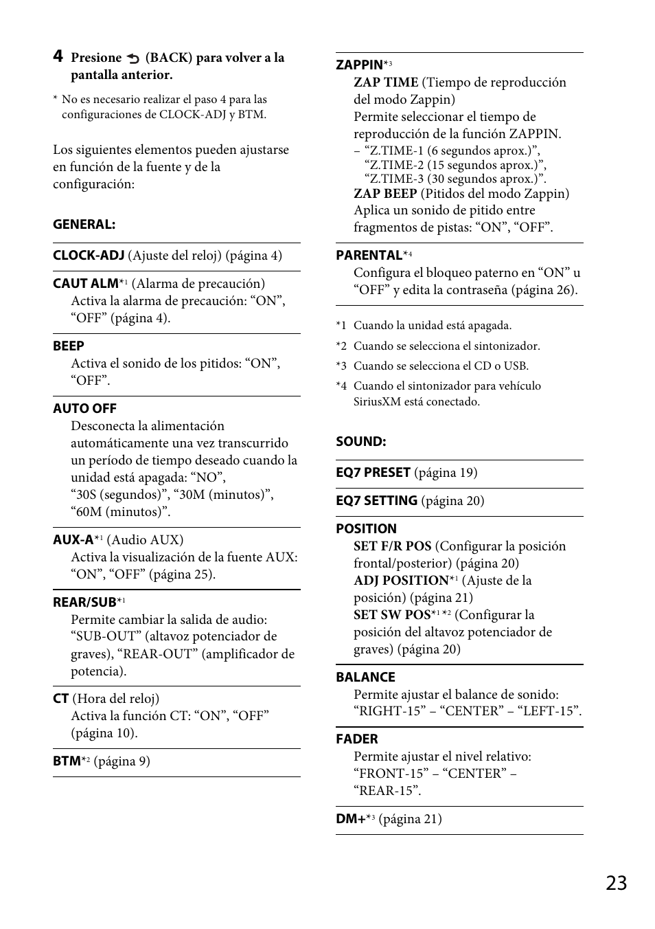 Sony CDX-GT570UP User Manual | Page 87 / 100