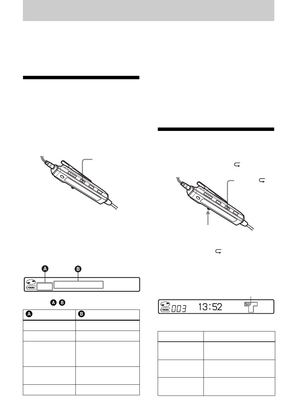 Various ways of playback, Viewing various information, Selecting the play mode | Sony MZ-NF520D User Manual | Page 22 / 68