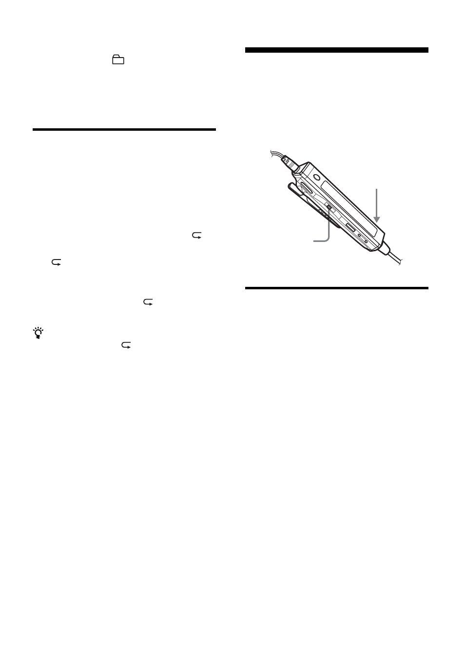 Playing a track repeatedly (repeat play), Adjusting treble or bass (digital sound preset), Selecting the sound quality | Sony MZ-NF520D User Manual | Page 23 / 68