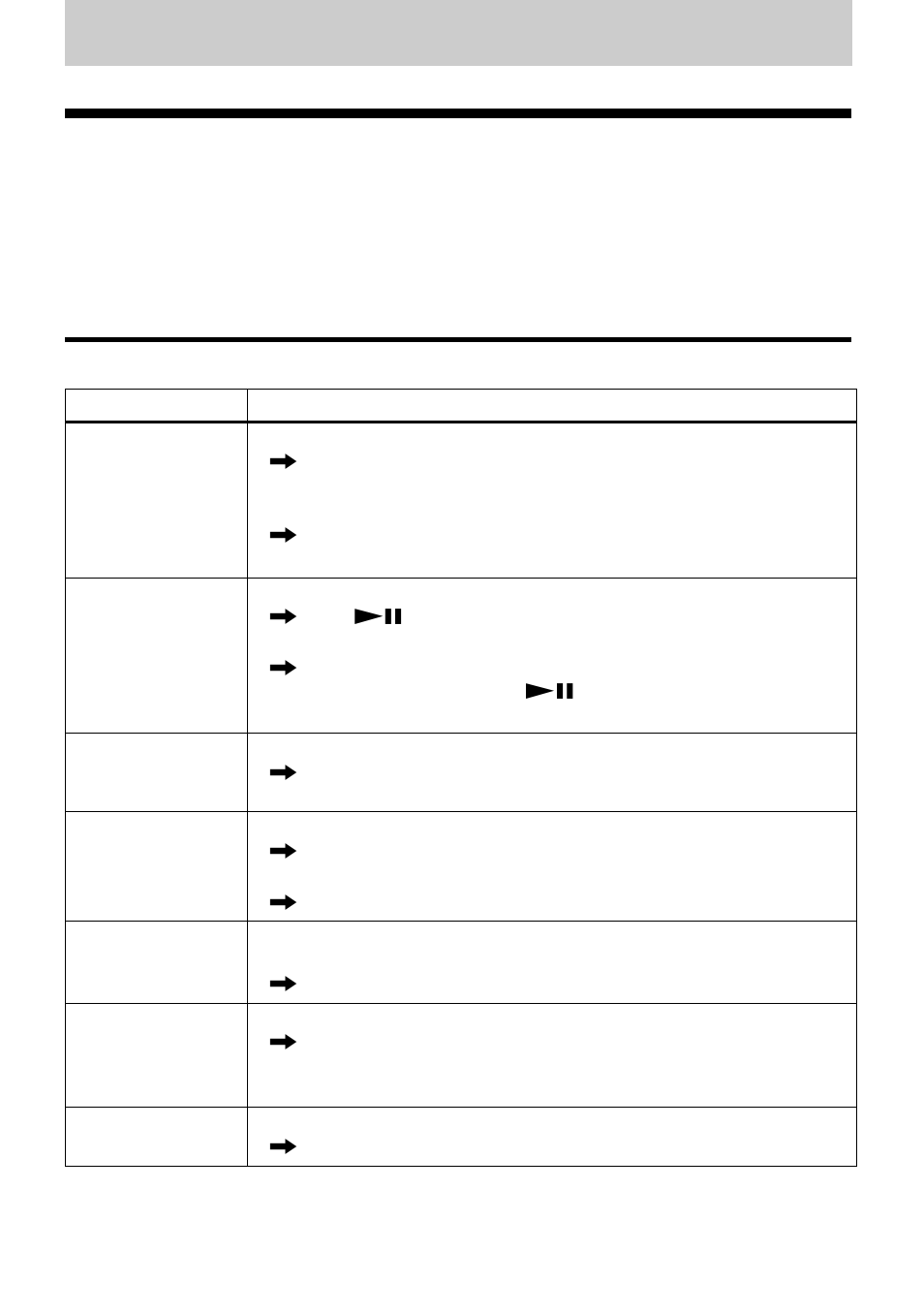 Troubleshooting and explanations, Troubles and solutions, While playing | Sony MZ-NF520D User Manual | Page 39 / 68