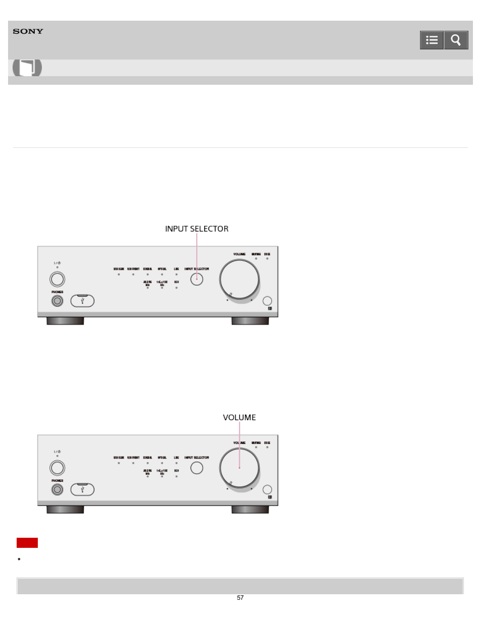 Enjoying music, Help guide | Sony UDA-1 User Manual | Page 57 / 79