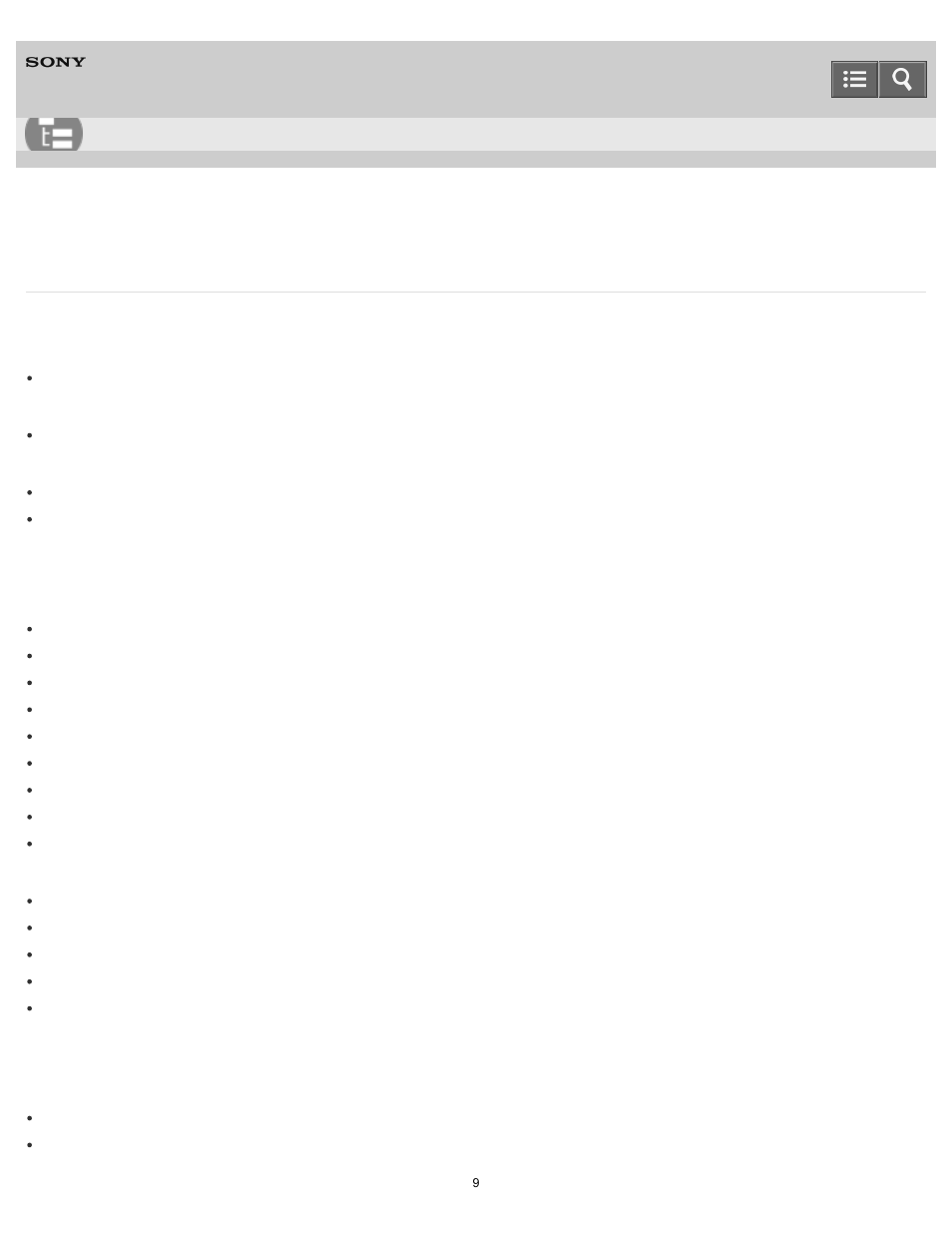 How to use, Help guide | Sony UDA-1 User Manual | Page 9 / 79