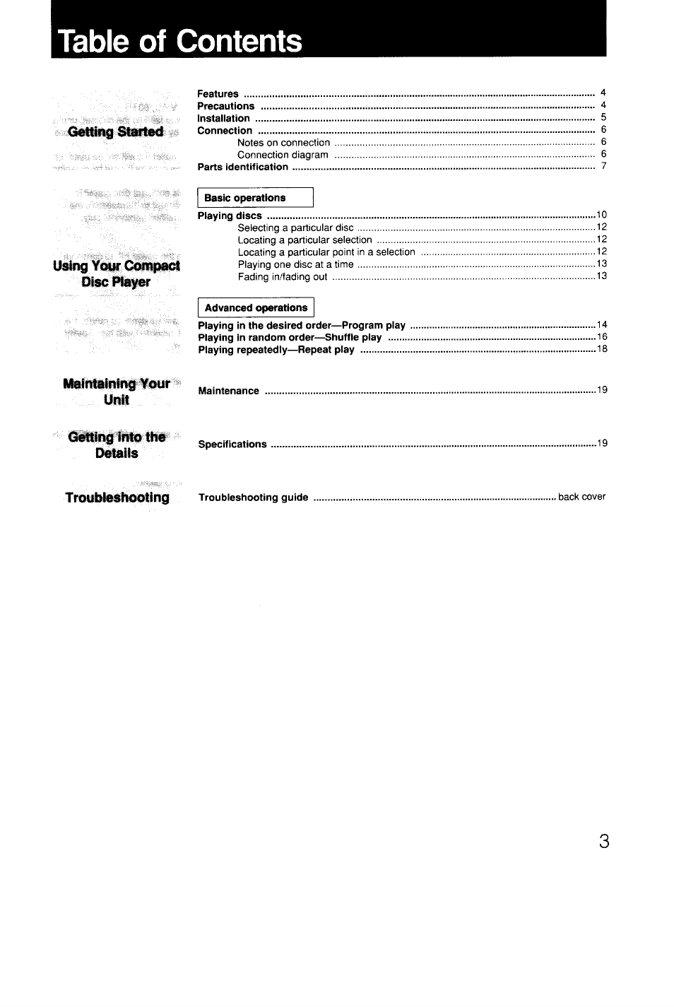 Sony CDP-C9ESD User Manual | Page 3 / 20