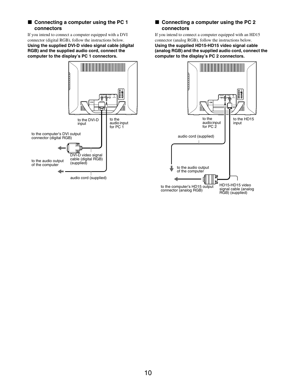 Sony MFM-HT205 User Manual | Page 10 / 133