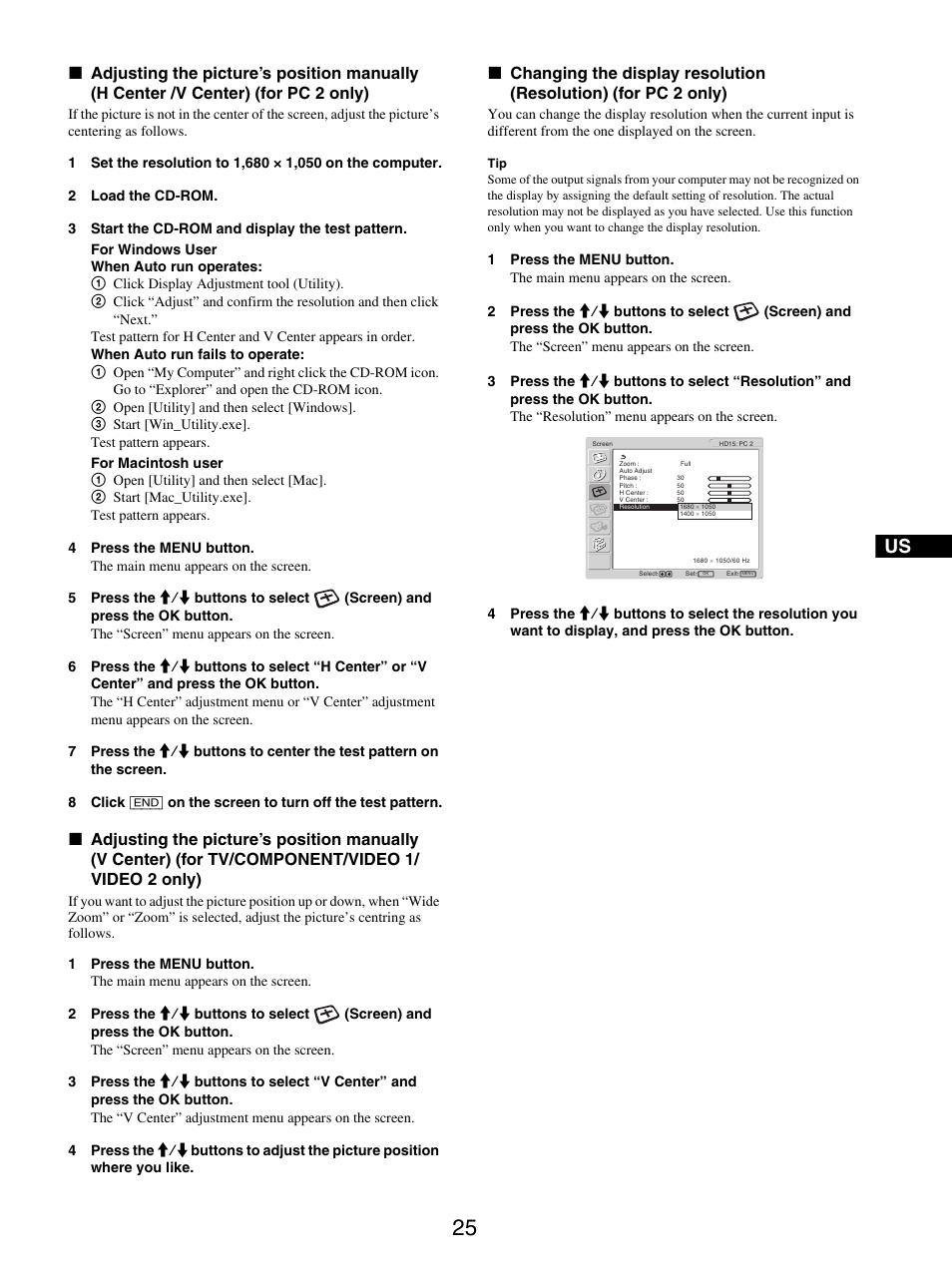 Sony MFM-HT205 User Manual | Page 25 / 133