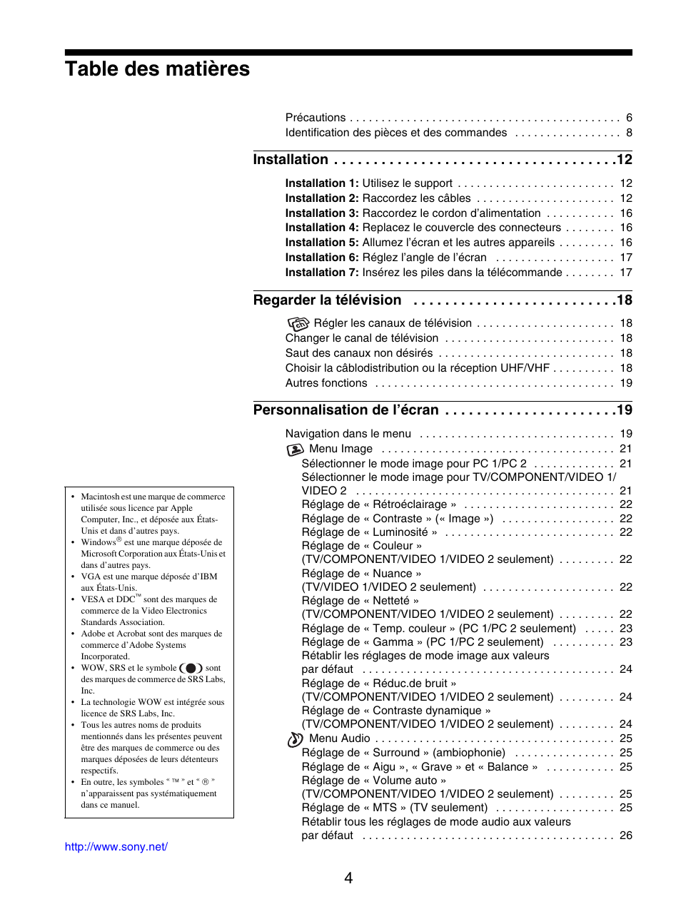 Sony MFM-HT205 User Manual | Page 46 / 133