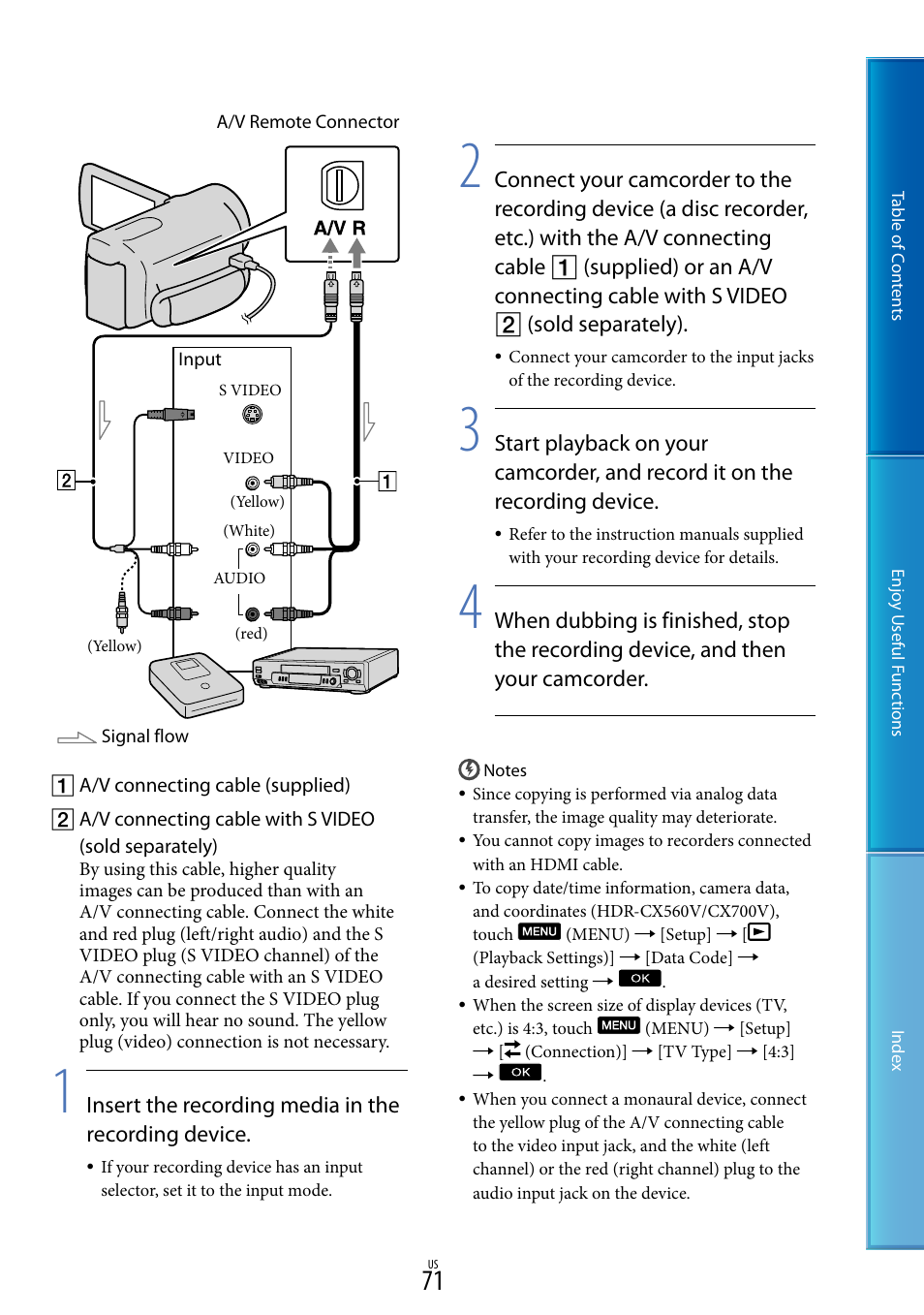 Sony HDR-CX700V User Manual | Page 71 / 128