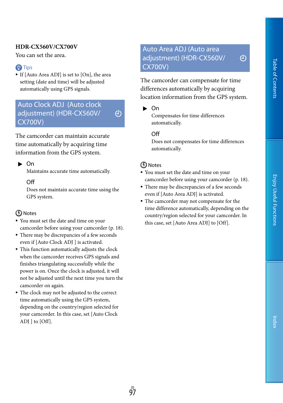 Sony HDR-CX700V User Manual | Page 97 / 128