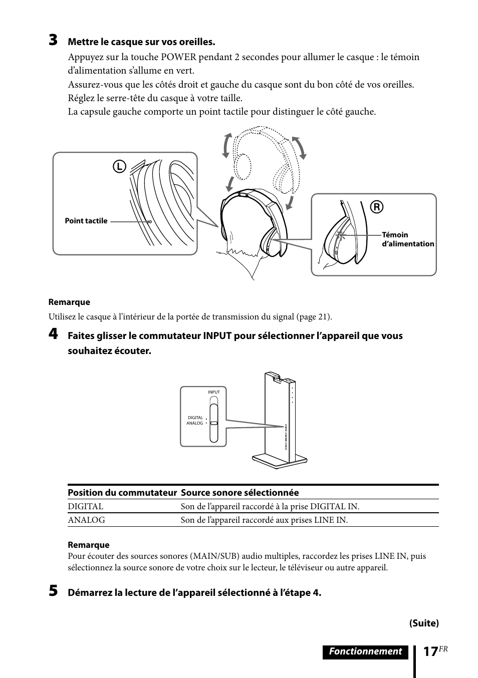 Sony MDR-DS6500 User Manual | Page 45 / 88