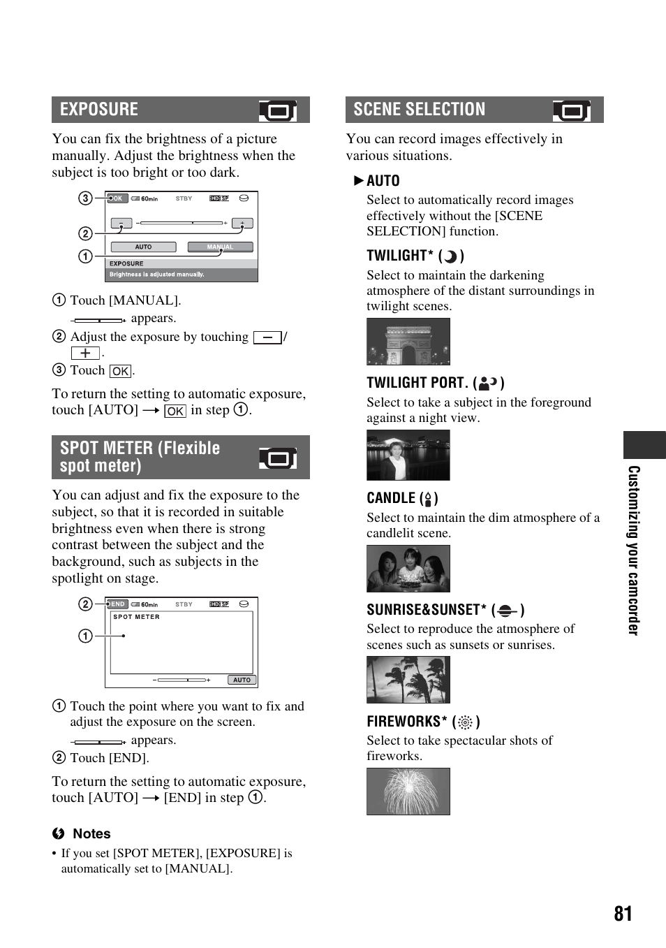 Sony HDR-SR10 User Manual | Page 81 / 119
