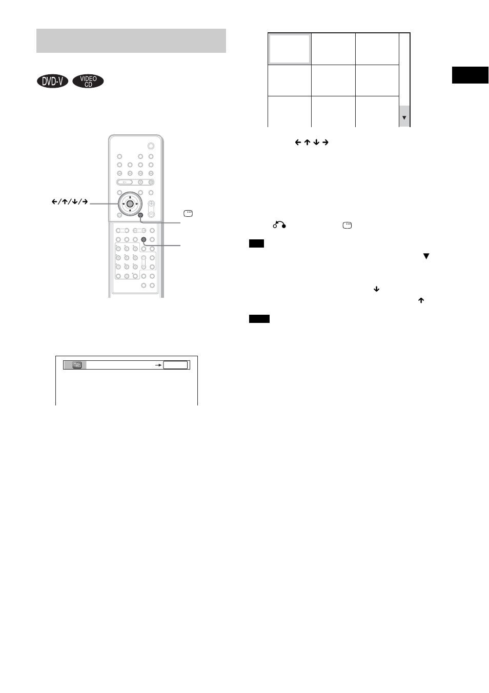 Searching by scene, Picture navigation) | Sony DAV-FX10 User Manual | Page 49 / 100