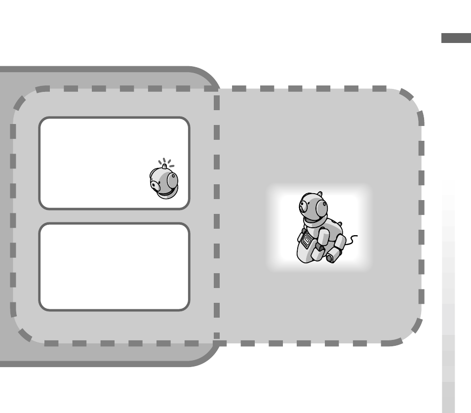 Was kann aibo im stationsmodus alles unternehmen | Sony ERS-312 User Manual | Page 209 / 292