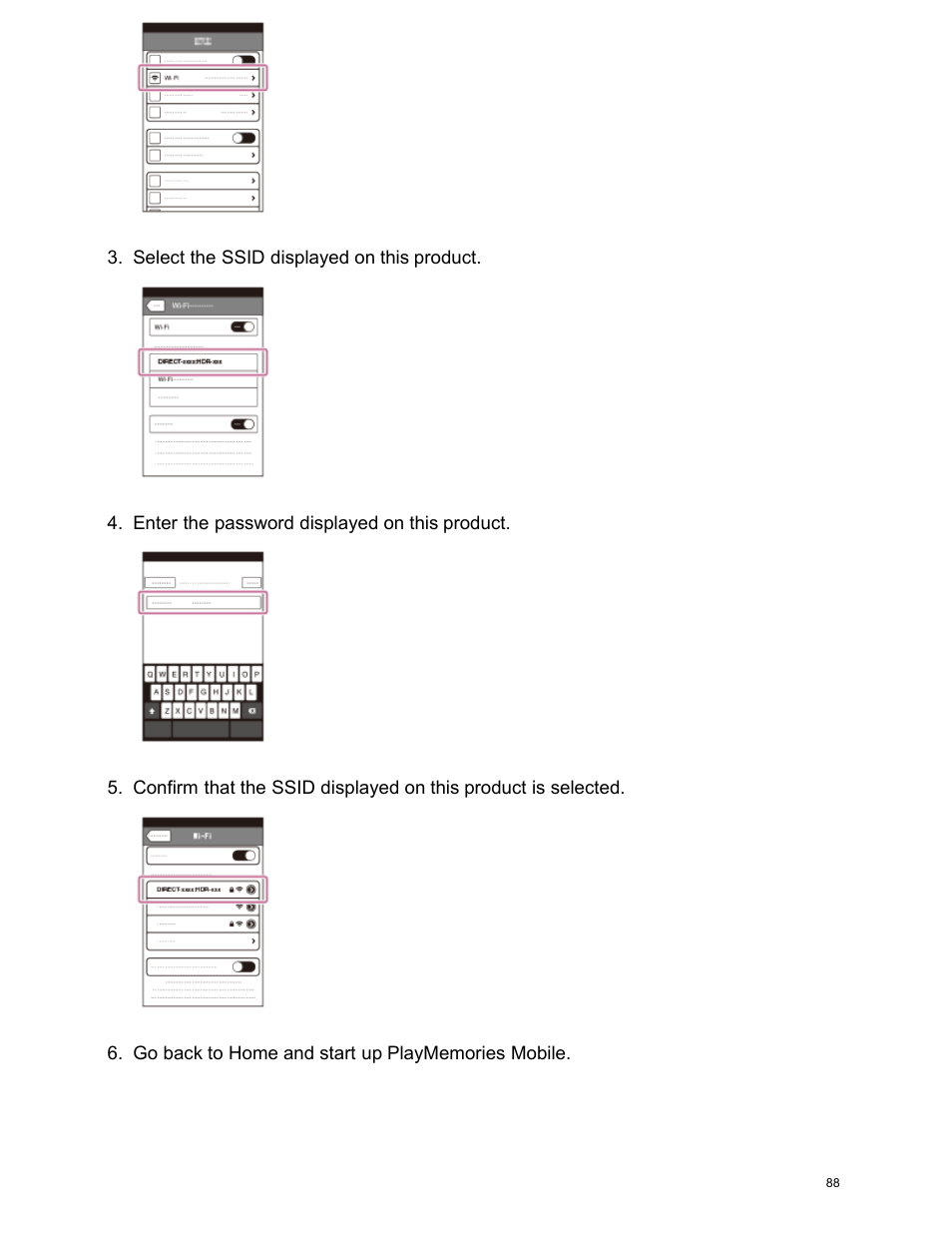 Sony FDR-AX100 User Manual | Page 100 / 204