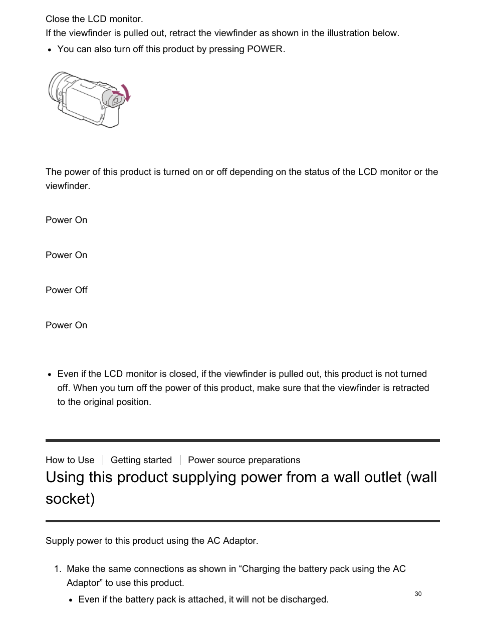 Socket) | Sony FDR-AX100 User Manual | Page 42 / 204