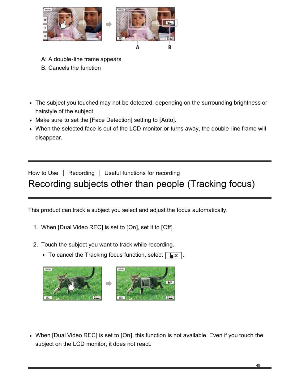 Sony FDR-AX100 User Manual | Page 61 / 204