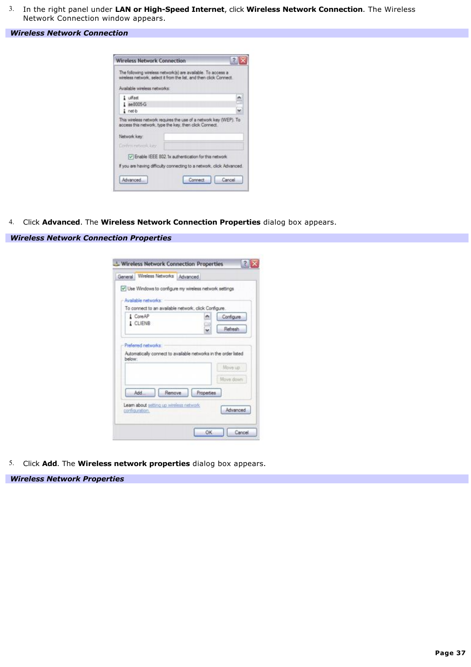 Sony PCG-V505EXP User Manual | Page 37 / 148