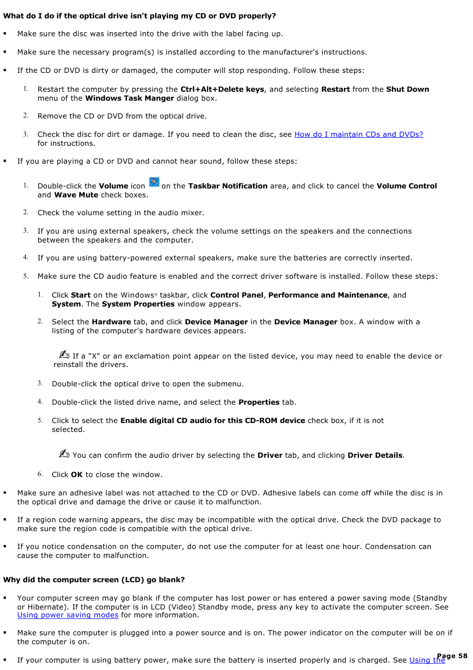 Sony PCG-V505EXP User Manual | Page 58 / 148