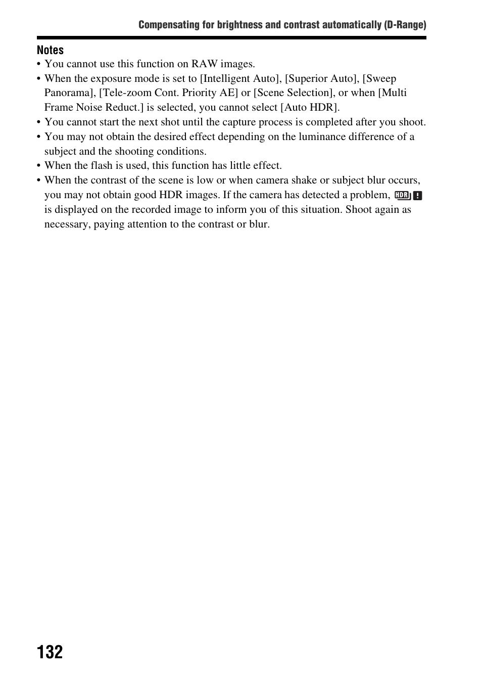 Sony SLT-A58 User Manual | Page 132 / 215