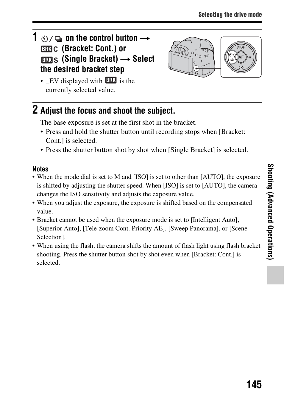 Adjust the focus and shoot the subject | Sony SLT-A58 User Manual | Page 145 / 215