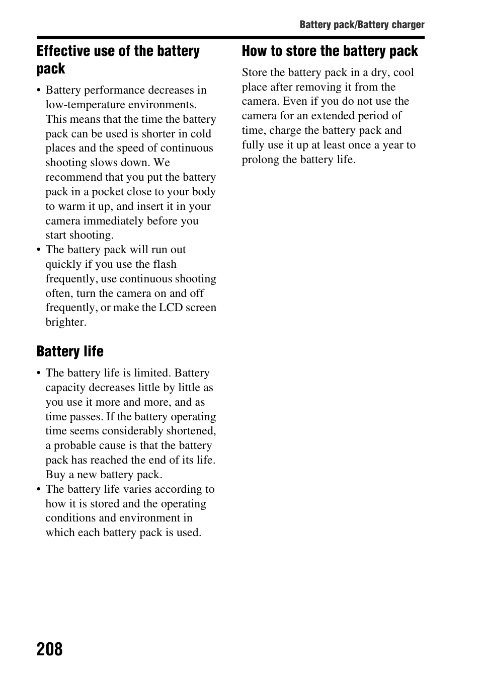 Sony SLT-A58 User Manual | Page 208 / 215