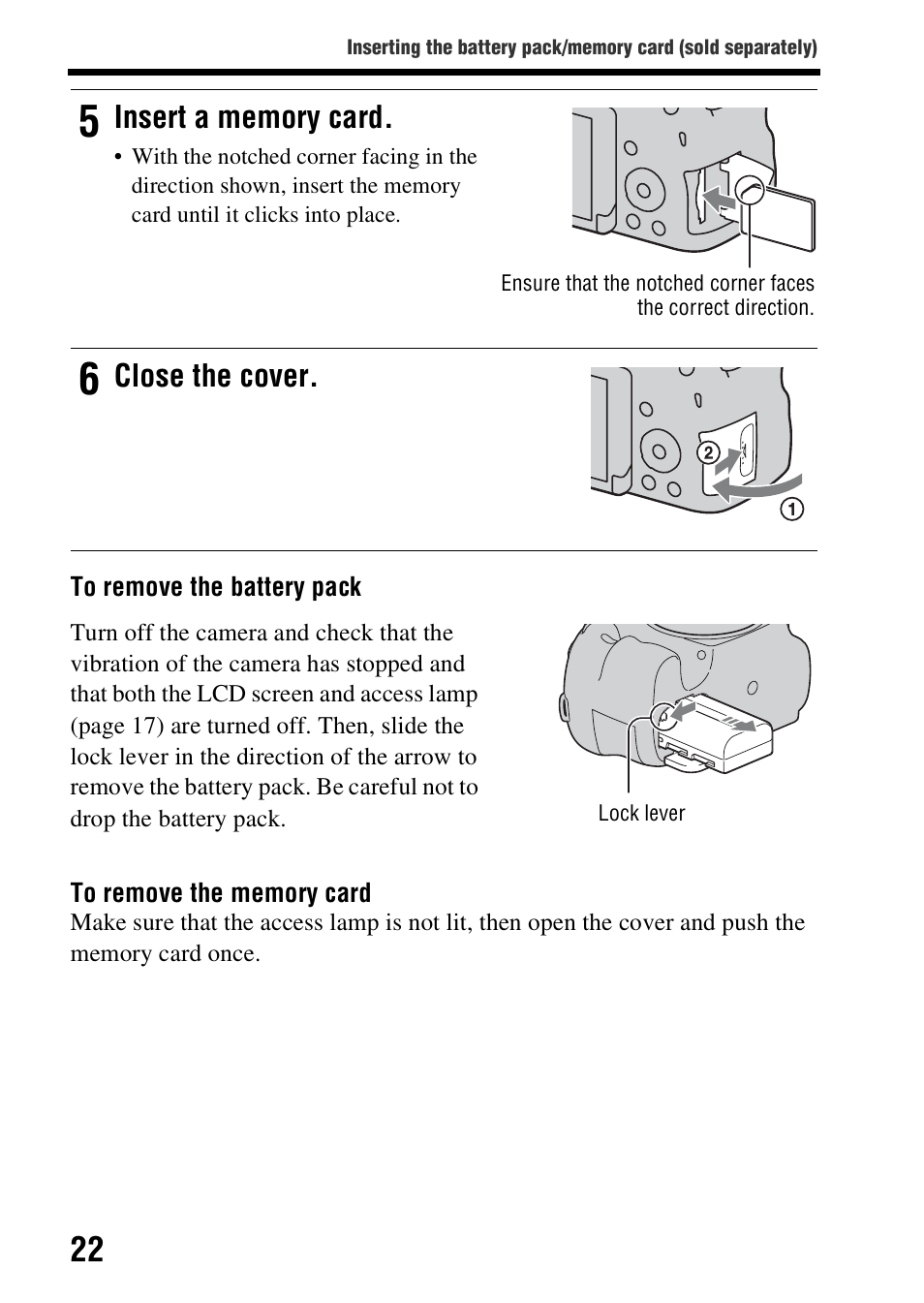 Sony SLT-A58 User Manual | Page 22 / 215