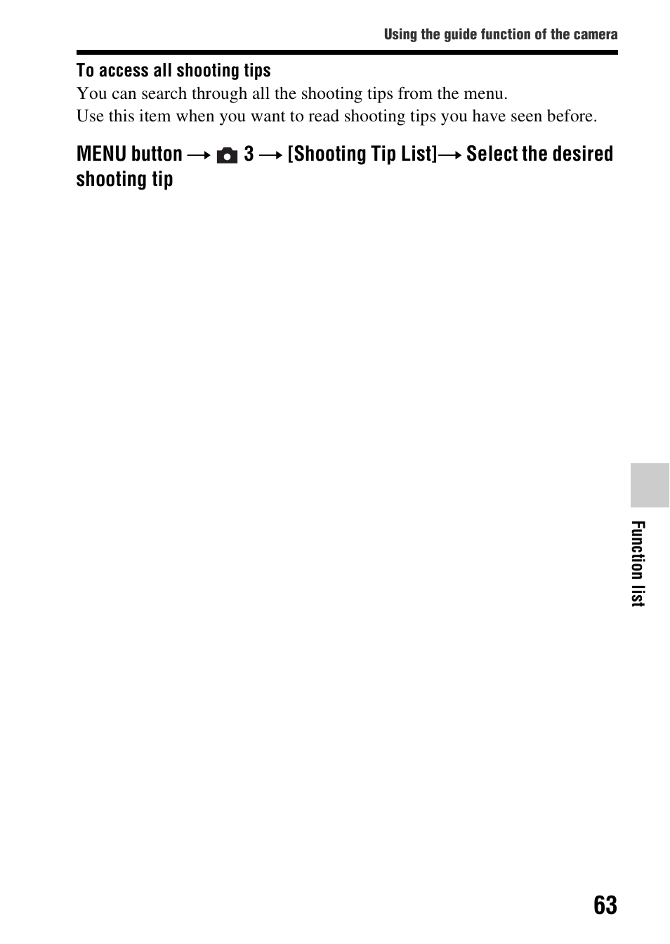 Sony SLT-A58 User Manual | Page 63 / 215