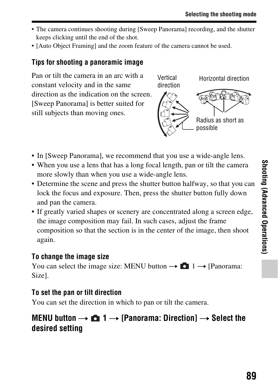 Sony SLT-A58 User Manual | Page 89 / 215