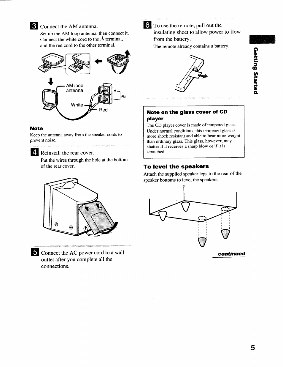Sony CMT-EX22 User Manual | Page 5 / 28