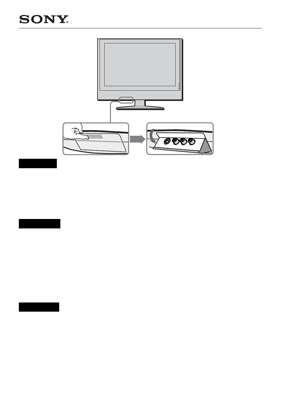 Sony KLV-23HR1 User Manual | 1 page