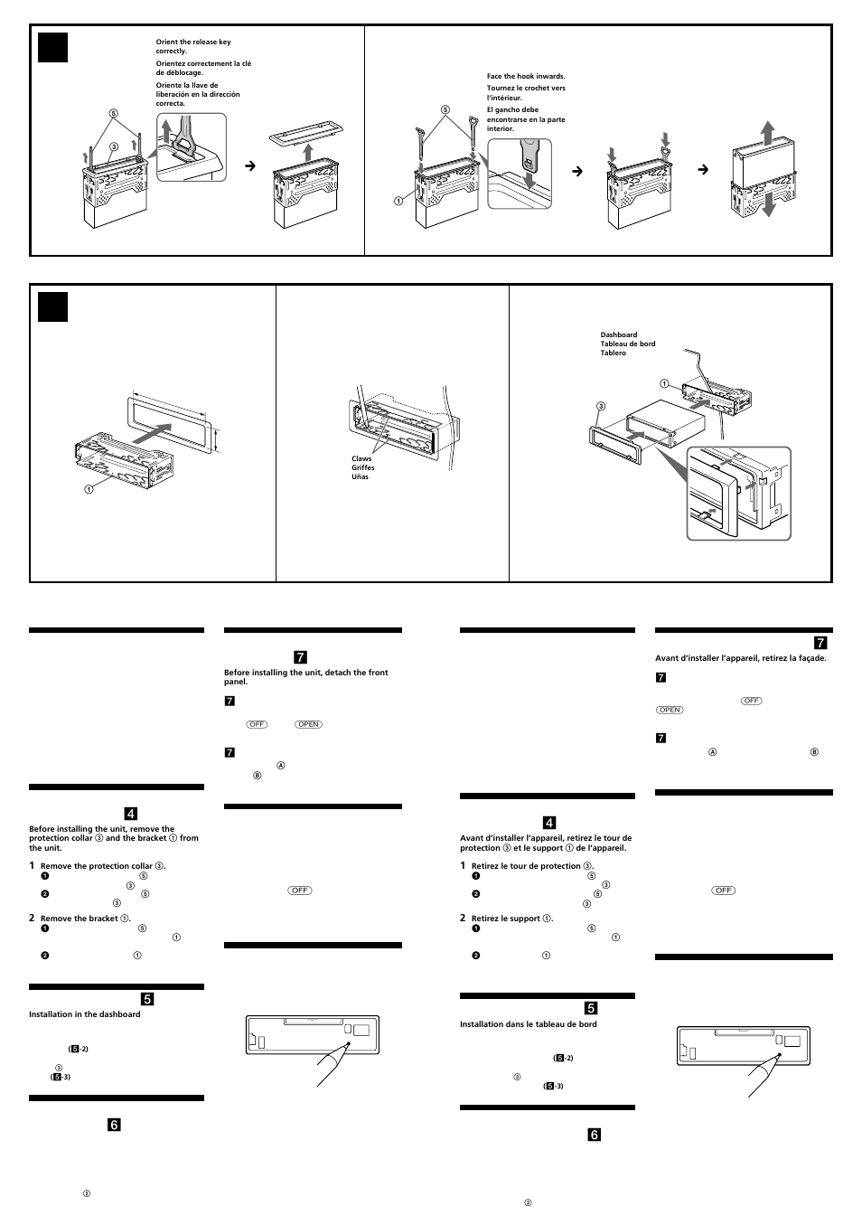 Sony MDX-F5800 User Manual | Page 3 / 4