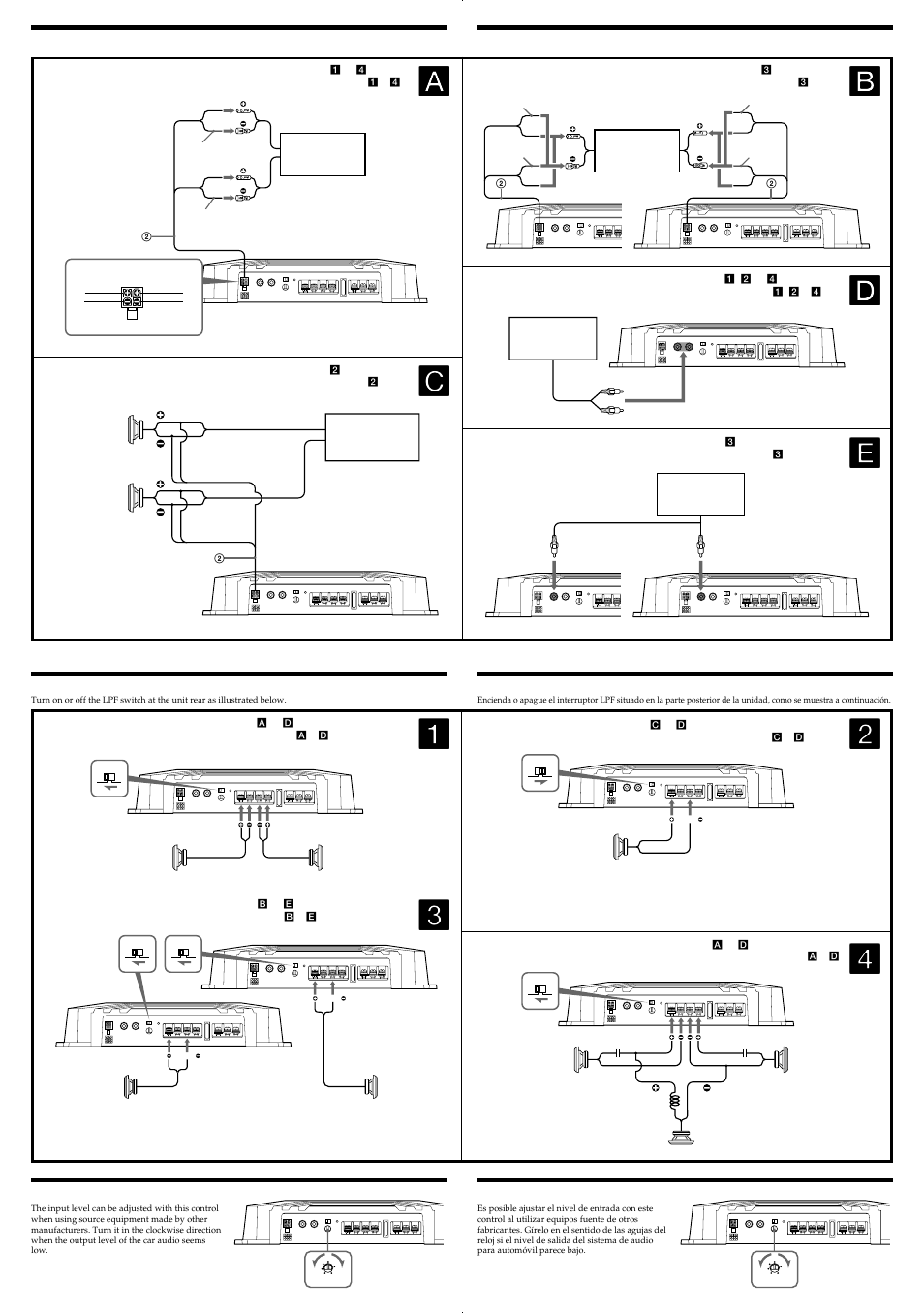 Sony XM-502Z User Manual | Page 4 / 4