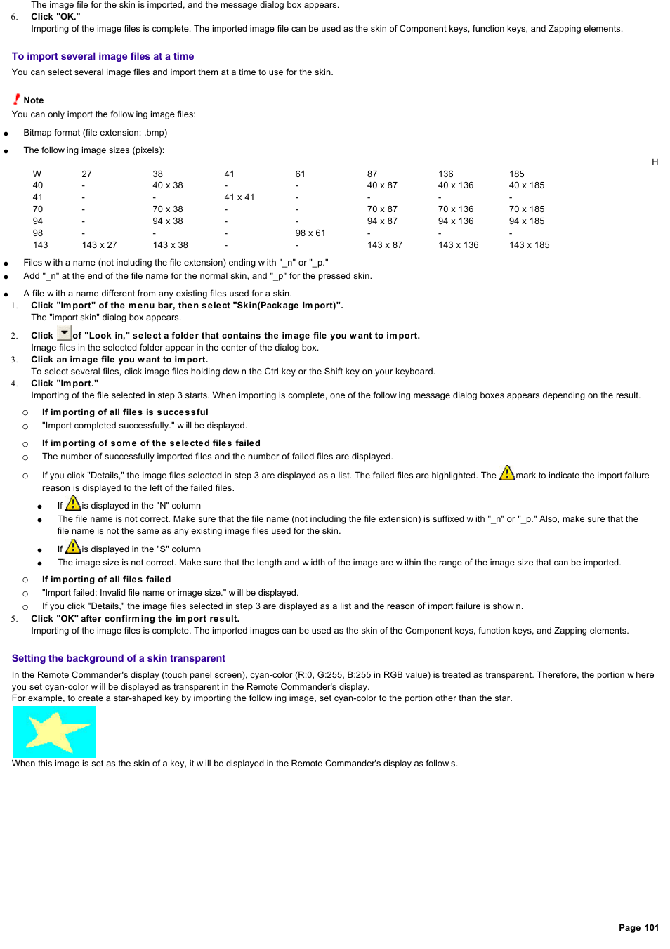 Sony RM-NX7000 User Manual | Page 101 / 117