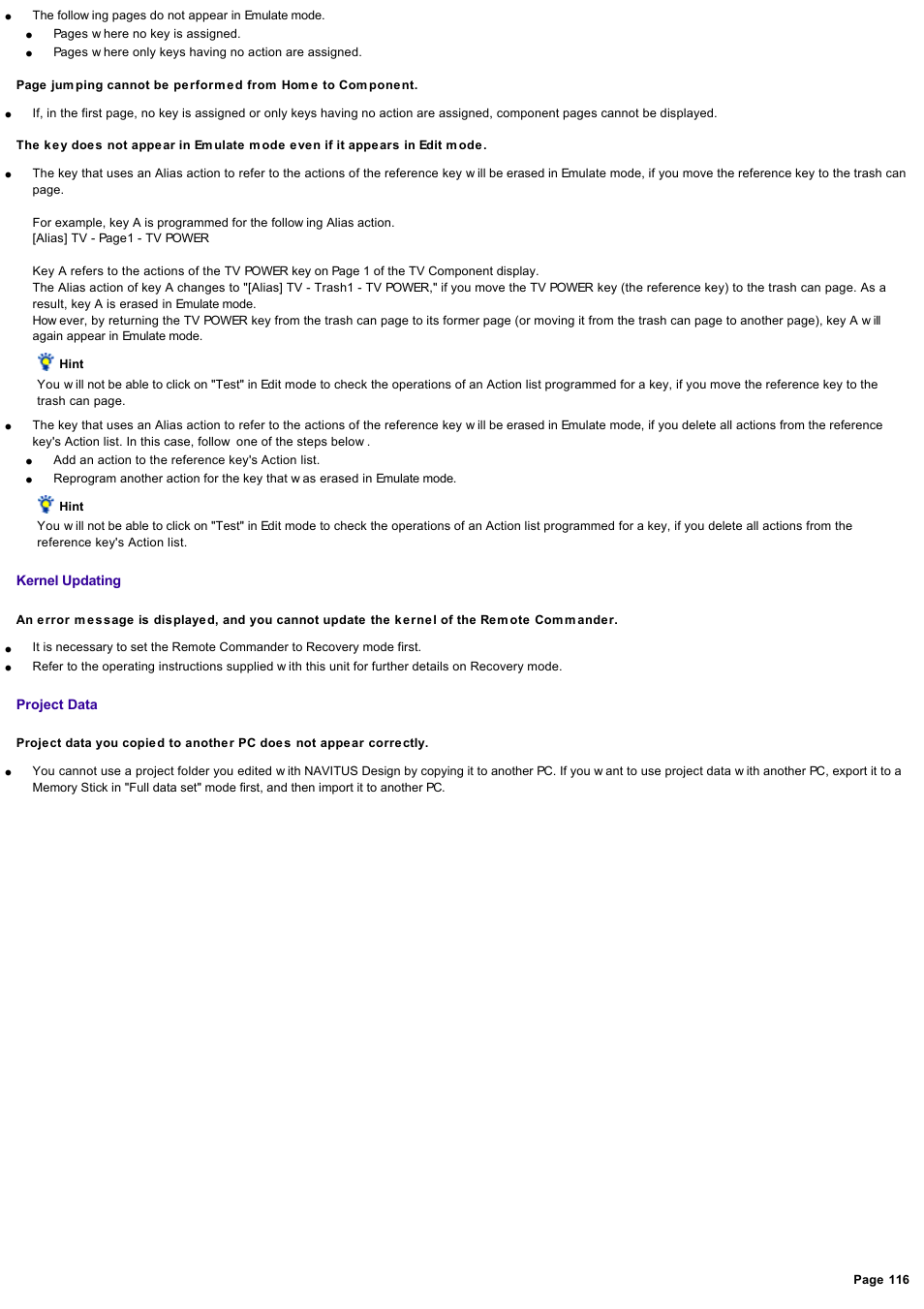 Sony RM-NX7000 User Manual | Page 116 / 117