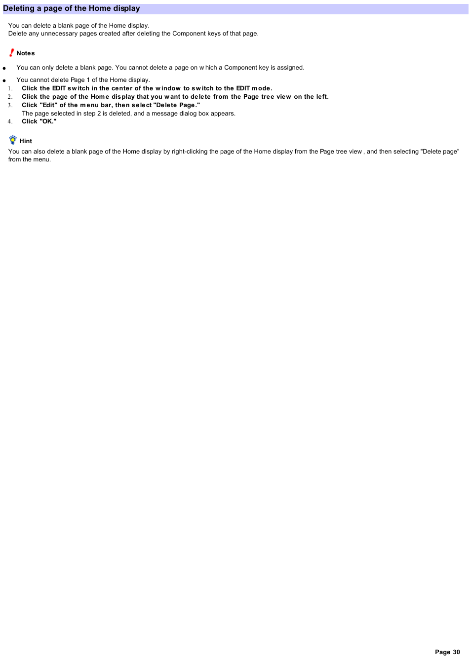 Sony RM-NX7000 User Manual | Page 30 / 117