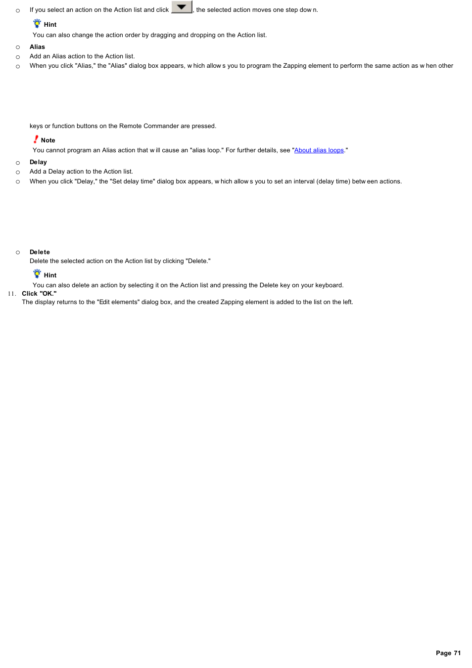 Sony RM-NX7000 User Manual | Page 71 / 117
