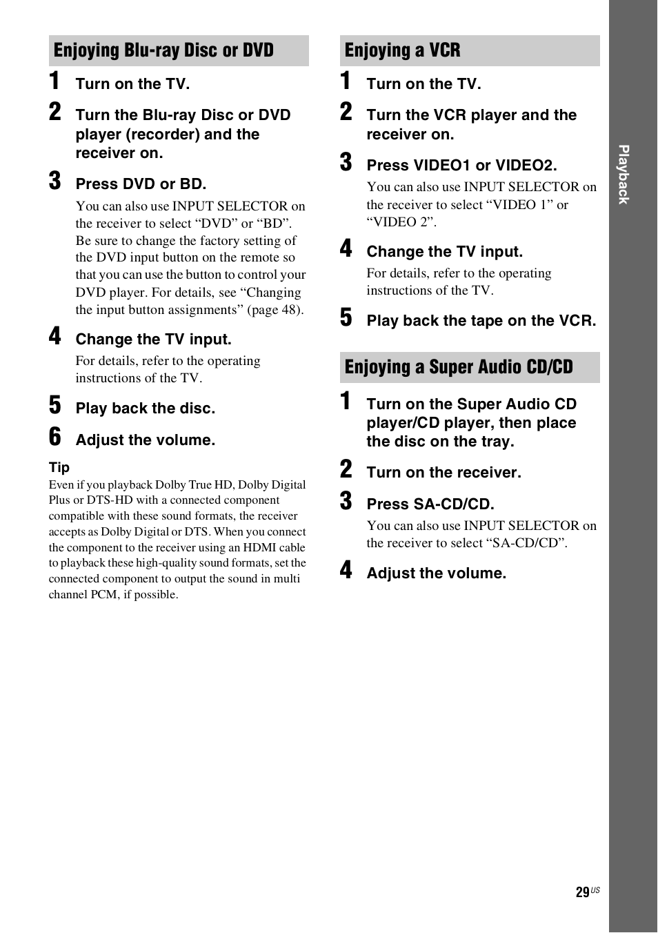 Sony HT-SS360 User Manual | Page 29 / 60
