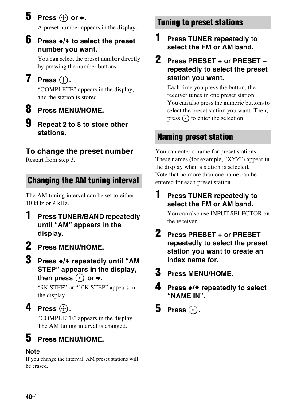 Sony HT-SS360 User Manual | Page 40 / 60