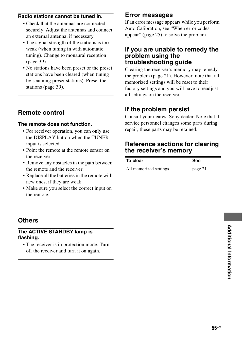 Sony HT-SS360 User Manual | Page 55 / 60